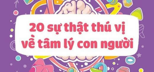 NHỮNG SỰ THẬT THÚ VỊ VỀ TÂM LÝ CON NGƯỜI