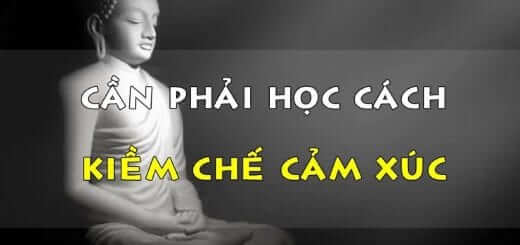 học cách kiềm chế cảm xúc